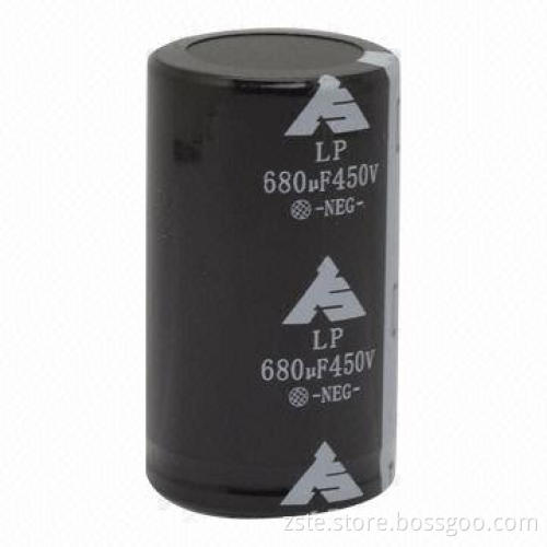 Snap-in Aluminum Electrolytic Capacitor, LP, 450V, 680uf, ±20% Tolerance